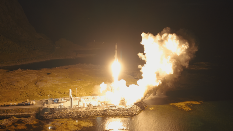 German company Isar Aerospace successfully reached orbit with their Spectrum launcher, lifting off from Andøya Spaceport in Norway on 5 September, 2026. Credit: Isar Aerospace